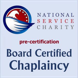 National Service Charity Board Certified Chaplaincy